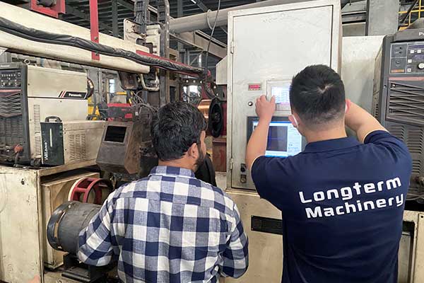 Wuxi Longterm Circular welding machine for LPG Cylinder