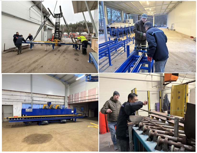 LPG cylinder recondition line