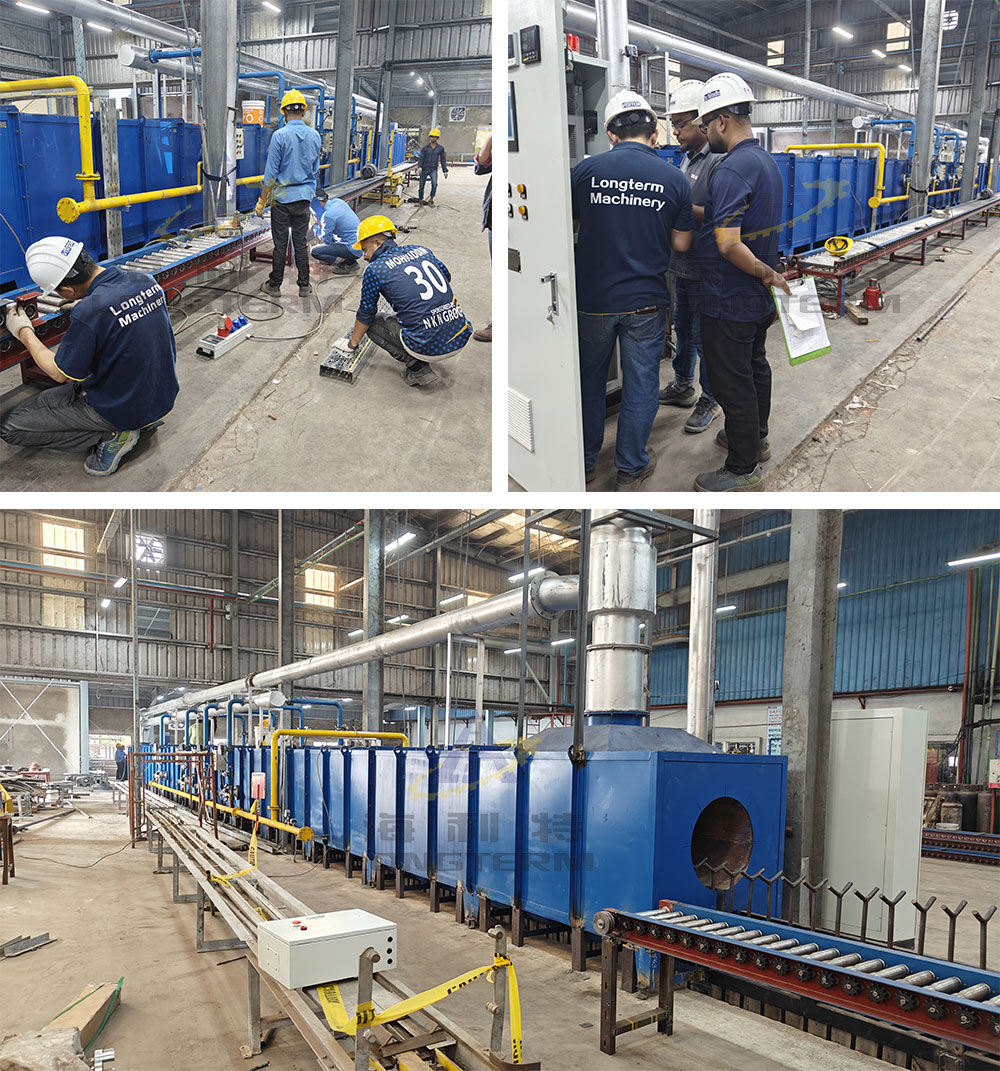 Install and Commission LPG Cylinder Normalizing Furnace in Bangladesh ...