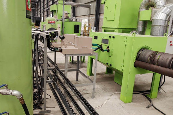 LPG cylinder zinc coating machine