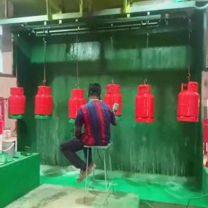 Wuxi Longterm LPG cylinder spray painting line