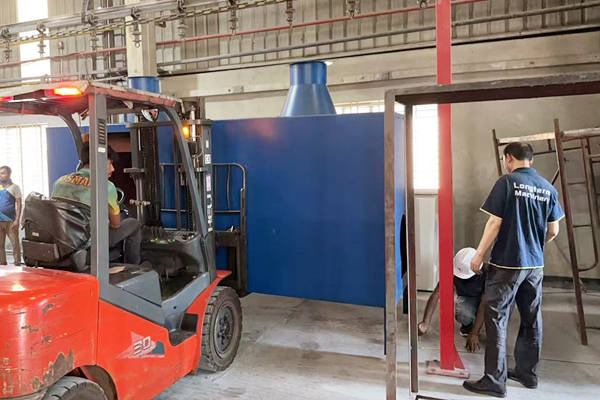 LPG Cylinder Shot Blasting Machine Installed and Commissioned at Bangladesh Customer Site